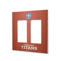 Tennessee Titans Football Design Double Rocker Light Switch Plate
