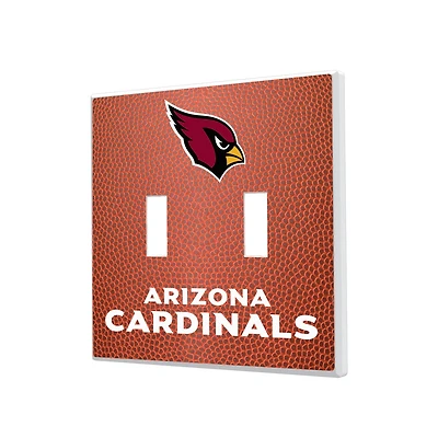 Arizona Cardinals Football Design Double Toggle Light Switch Plate