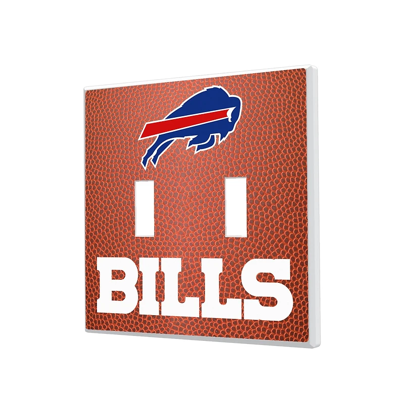 Buffalo Bills Football Design Double Toggle Light Switch Plate