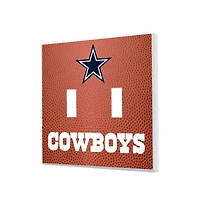 Dallas Cowboys Football Design Double Toggle Light Switch Plate