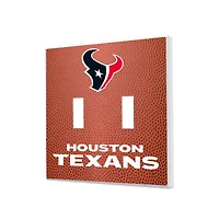 Houston Texans Football Design Double Toggle Light Switch Plate