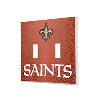 New Orleans Saints Football Design Double Toggle Light Switch Plate