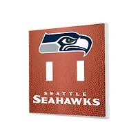 Seattle Seahawks Football Design Double Toggle Light Switch Plate