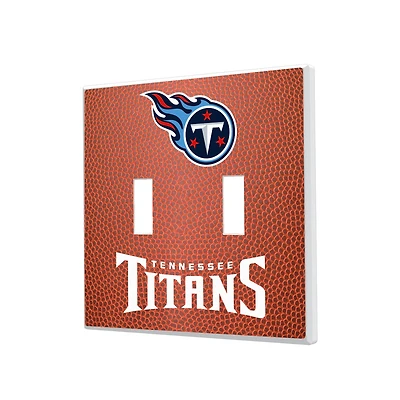 Tennessee Titans Football Design Double Toggle Light Switch Plate
