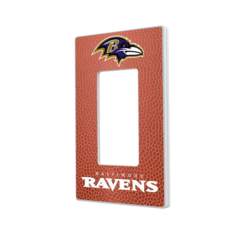 Baltimore Ravens Football Design Single Rocker Light Switch Plate