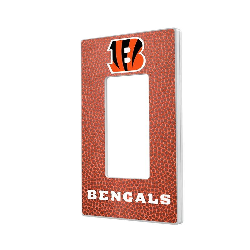 Cincinnati Bengals Football Design Single Rocker Light Switch Plate
