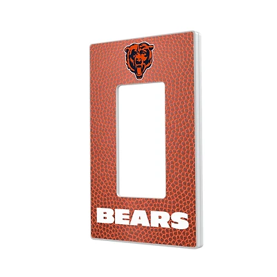 Chicago Bears Football Design Single Rocker Light Switch Plate