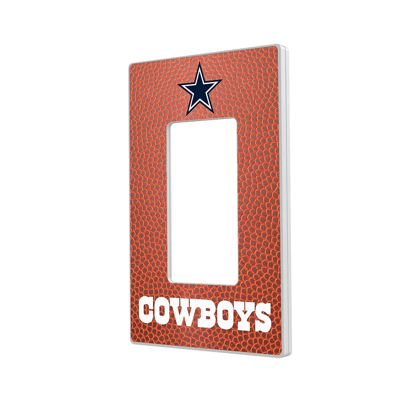 Dallas Cowboys Football Design Single Rocker Light Switch Plate