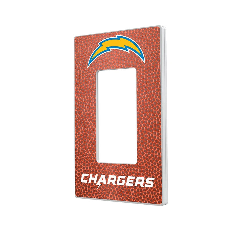 Los Angeles Chargers Football Design Single Rocker Light Switch Plate