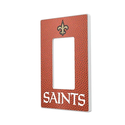 New Orleans Saints Football Design Single Rocker Light Switch Plate