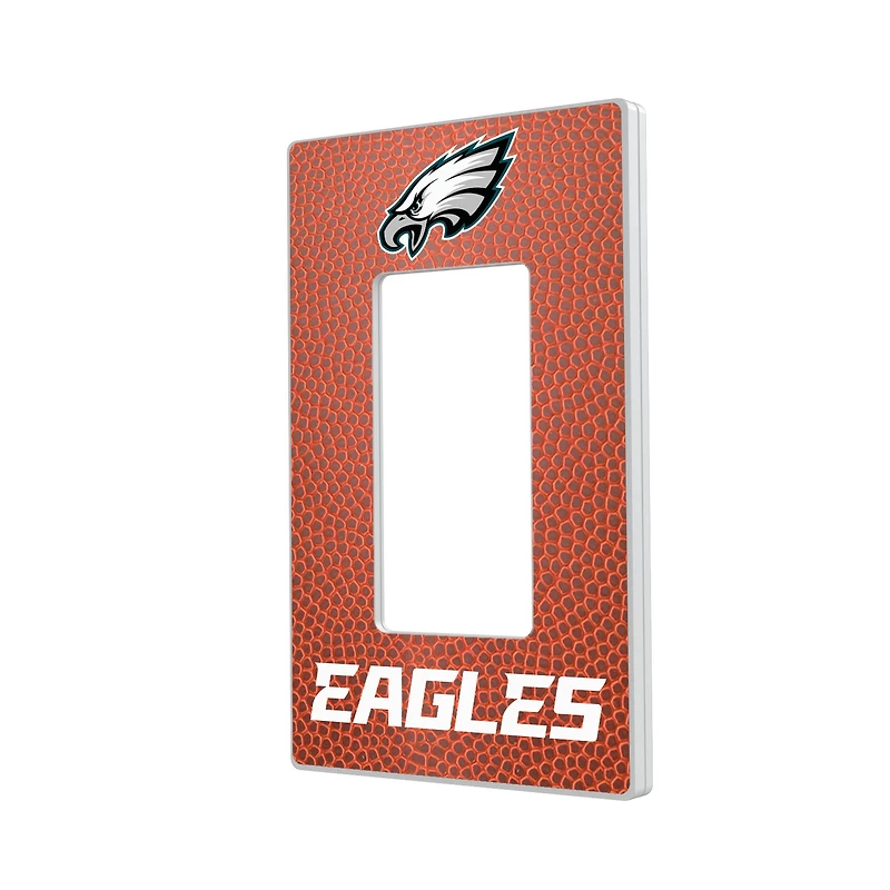 Philadelphia Eagles Football Design Single Rocker Light Switch Plate