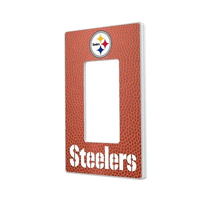 Pittsburgh Steelers Football Design Single Rocker Light Switch Plate