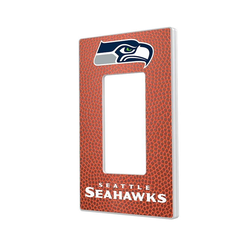 Seattle Seahawks Football Design Single Rocker Light Switch Plate