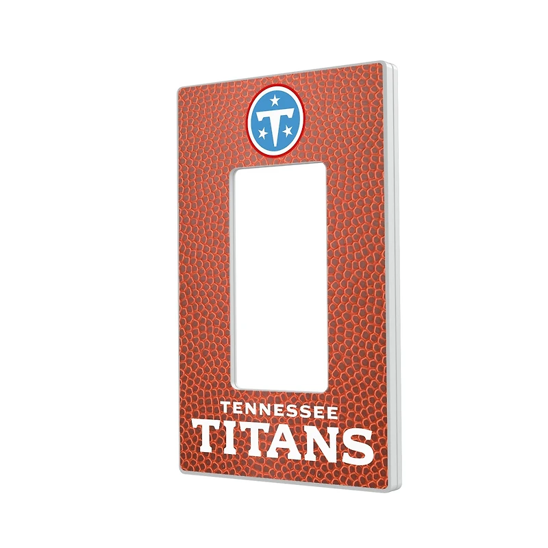 Tennessee Titans Football Design Single Rocker Light Switch Plate