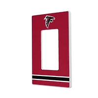 Atlanta Falcons Stripe Single Rocker Light Switch Plate