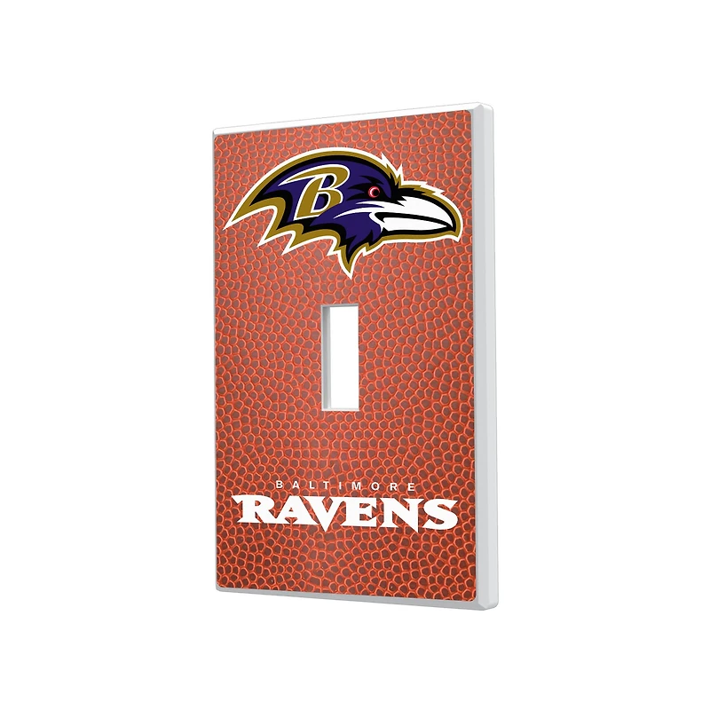 Baltimore Ravens Football Design Single Toggle Light Switch Plate