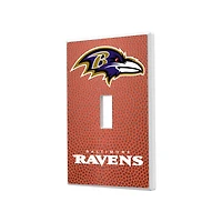 Baltimore Ravens Football Design Single Toggle Light Switch Plate