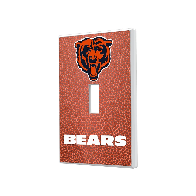 Chicago Bears Football Design Single Toggle Light Switch Plate