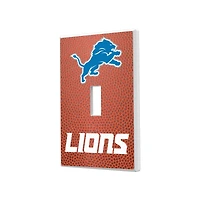 Detroit Lions Football Design Single Toggle Light Switch Plate