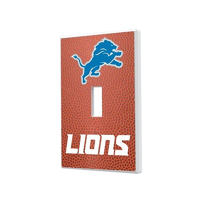 Detroit Lions Football Design Single Toggle Light Switch Plate