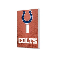 Indianapolis Colts Football Design Single Toggle Light Switch Plate