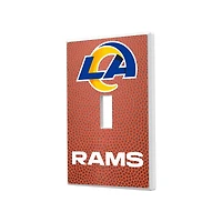 Los Angeles Rams Football Design Single Toggle Light Switch Plate