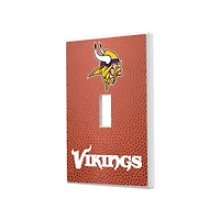 Minnesota Vikings Football Design Single Toggle Light Switch Plate
