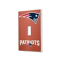 New England Patriots Football Design Single Toggle Light Switch Plate