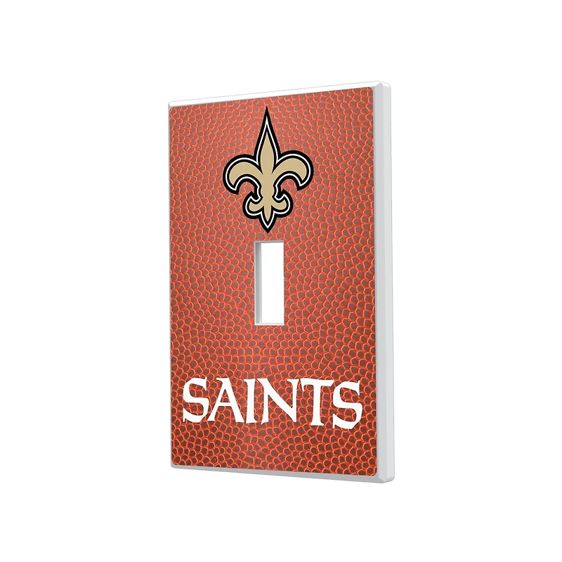 New Orleans Saints Football Design Single Toggle Light Switch Plate