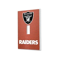 Las Vegas Raiders Football Design Single Toggle Light Switch Plate
