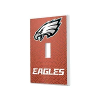 Philadelphia Eagles Football Design Single Toggle Light Switch Plate