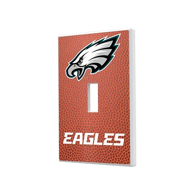 Philadelphia Eagles Football Design Single Toggle Light Switch Plate
