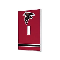 Atlanta Falcons Stripe Single Toggle Light Switch Plate