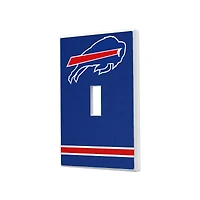 Buffalo Bills Stripe Single Toggle Light Switch Plate