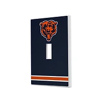 Chicago Bears Stripe Single Toggle Light Switch Plate