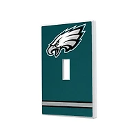 Philadelphia Eagles Stripe Single Toggle Light Switch Plate