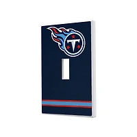 Tennessee Titans Stripe Single Toggle Light Switch Plate
