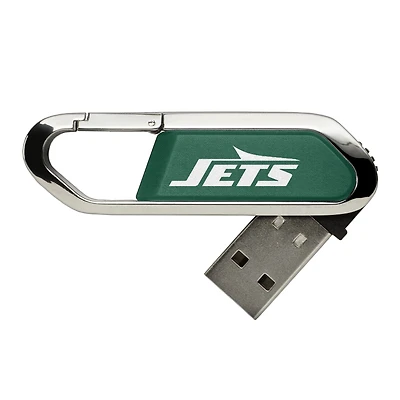 New York Jets Solid Clip USB Flash Drive