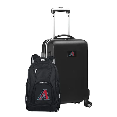 Arizona Diamondbacks Deluxe 2-Piece Backpack and Carry-On Set