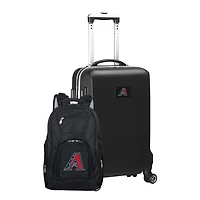 Arizona Diamondbacks Deluxe 2-Piece Backpack and Carry-On Set