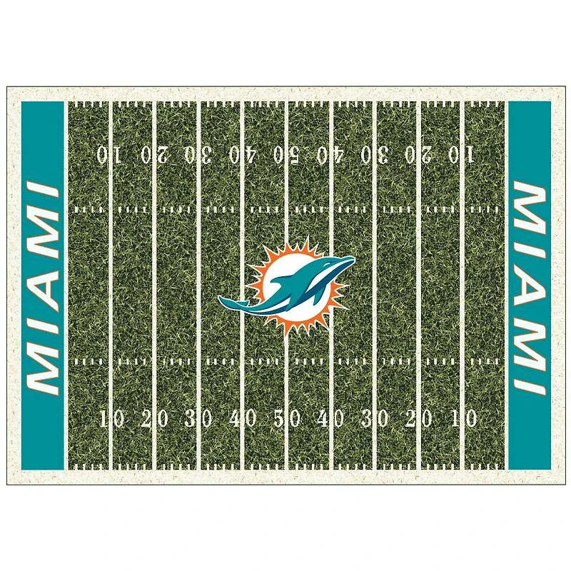 Imperial Miami Dolphins 5'4'' x 7'8'' Home Field Rug