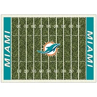 Imperial Miami Dolphins 5'4'' x 7'8'' Home Field Rug