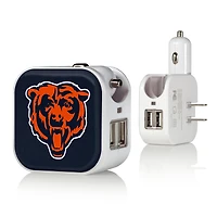 Chicago Bears Solid Design USB Charger
