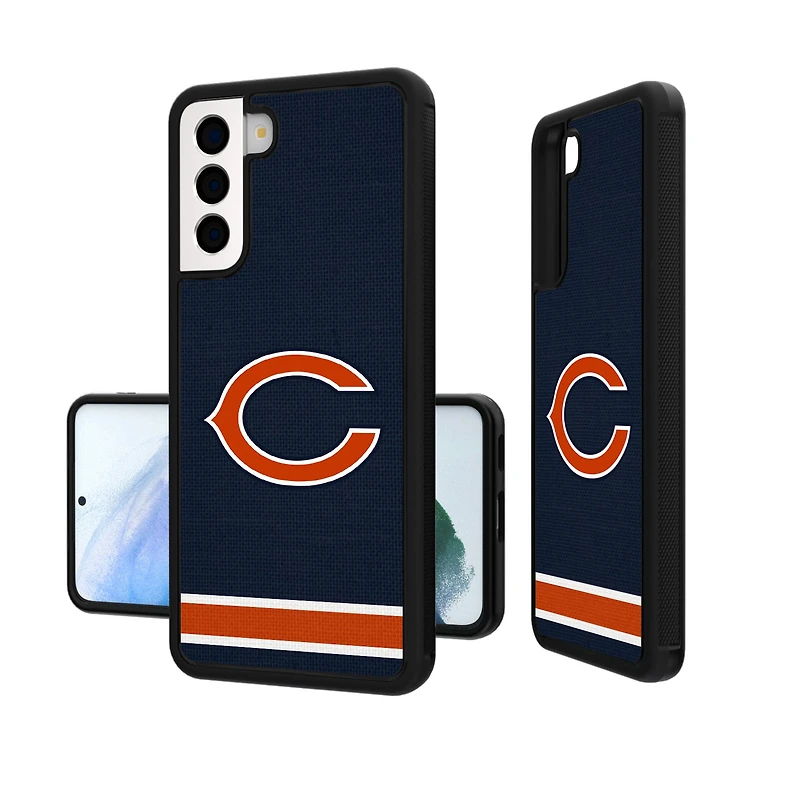 Chicago Bears Galaxy Stripe Design Bump Case