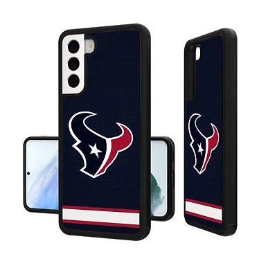 Houston Texans Galaxy Stripe Design Bump Case