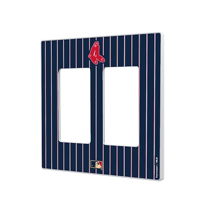 Boston Red Sox - Cooperstown Pinstripe Double Rocker Light Switch Plate