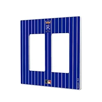 Kansas City Royals 1969-1978 Cooperstown Pinstripe Double Rocker Light Switch Plate