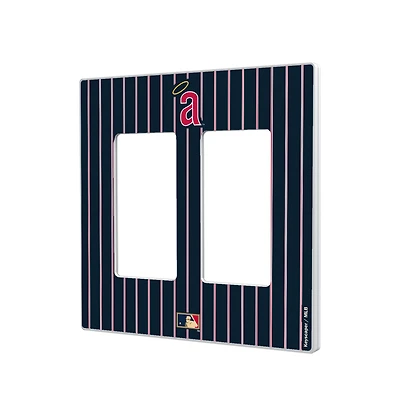 Los Angeles Angels - Cooperstown Pinstripe Double Rocker Light Switch Plate