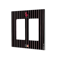 St. Louis Cardinals - Cooperstown Pinstripe Double Rocker Light Switch Plate