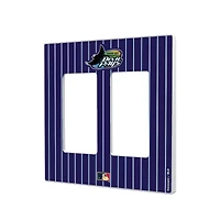Tampa Bay Rays 1998-2000 Cooperstown Pinstripe Double Rocker Light Switch Plate